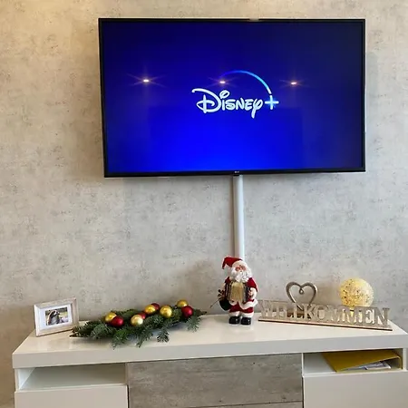 アパート Mit Sonnenbalkon Und Netflix Im Zentrum